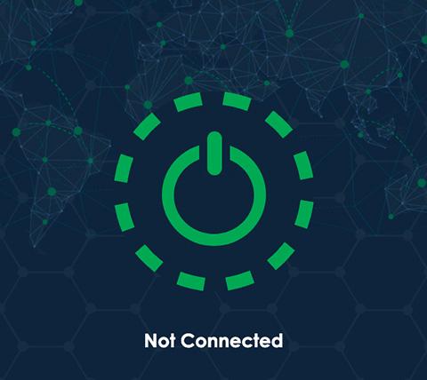 AHAspeed VPN connect step 1, tap on button to connect to VPN AHAspeed VPN connect step 1, tap on button to connect to VPN